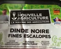 Mängden socker i Dinde noire fines escalopes