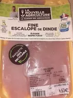 Mängden socker i Fine escalope de dinde