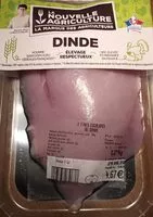 Mängden socker i Fines escalopes de dinde