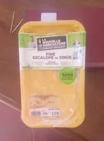 Mängden socker i Fine escalope de dinde