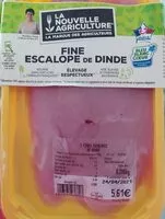 Mängden socker i Fine escalopes de dinde