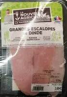 Mängden socker i Escalopes de dinde