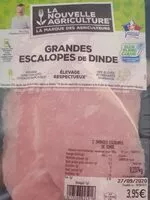 Mängden socker i Grandes escalopes de dinde