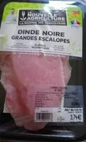 Mängden socker i Dinde noire. Grandes escalopes