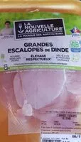 Mängden socker i Escalopes de dinde
