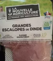 Mängden socker i Escalopes de dinde