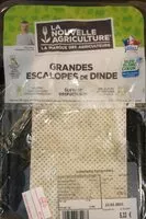 Mängden socker i GRANDES ESCALOPES DE DINDE