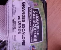 Mängden socker i Grandes escalopes de dinde