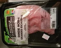 Mängden socker i Dinde noire Grandes Escalopes