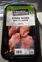 Mängden socker i Dinde noire Sot l'y laisse