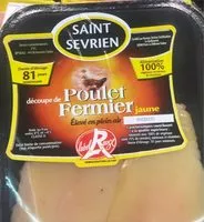 Mängden socker i 2 filets de poulet fermier
