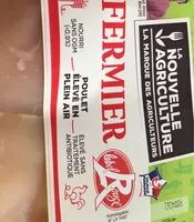 Mängden socker i Filets de poulet fermier jaune