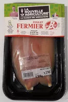 Mängden socker i Poulet fermier
