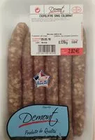 Mängden socker i Chipolatas sans colorant