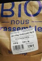 Mängden socker i Café mélange Caraïbes grains