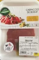 Mängden socker i Carpacio de boeuf