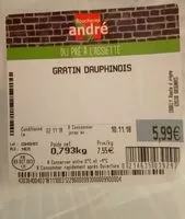 Mängden socker i Gratin dauphinois