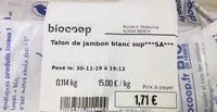 Mängden socker i Jambon blanc superieur