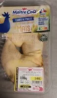 Mängden socker i 2 cuisses de poulet