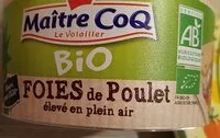 Mängden socker i Foies de poulet