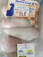 Mängden socker i Filets de poulet