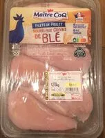 Mängden socker i Filet de poulet