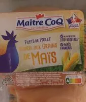 Mängden socker i Filets de poulet