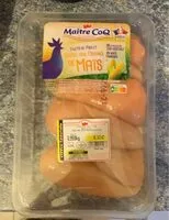 Mängden socker i Filets de poulet