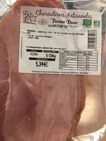 Mängden socker i Jambon blanc bio