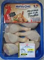 Mängden socker i Pilons de poulet