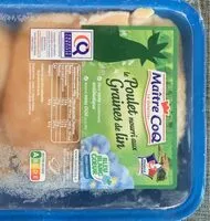 Mängden socker i Filet de poulet