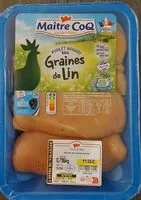 Mängden socker i Filets de poulet nourri aux graines de lin