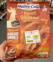 Mängden socker i Le poulet du rôtisseur