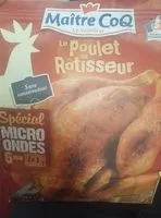 Mängden socker i Le poulet du rôtisseur