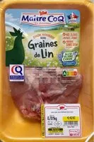 Mängden socker i Cuisse de dinde