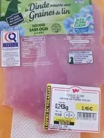 Mängden socker i Escalopes de dinde