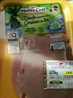 Mängden socker i Escalopes de dinde