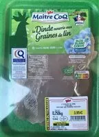 Mängden socker i Escalope de dinde