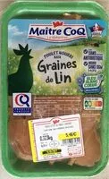 Mängden socker i Poulet nourri aux graines de lin