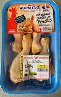Mängden socker i Pilons de poulet