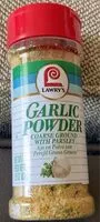 Mängden socker i Lawry’s garlic powder