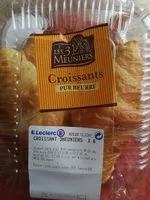 Mängden socker i Croissant  pur beurre 3 meuniers