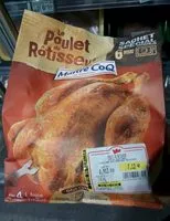 Mängden socker i Le Poulet du Rôtisseur