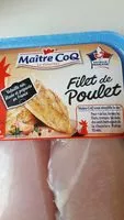 Mängden socker i Filet de poulet 