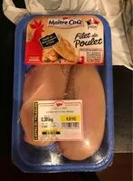 Mängden socker i Filet de poulet