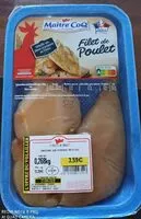 Mängden socker i Filet de poulet