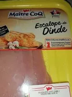 Mängden socker i Escalopes de dinde
