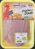 Mängden socker i Escalope de dinde