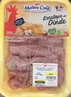 Mängden socker i Escalope de dinde