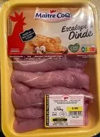 Mängden socker i Escalope de dinde